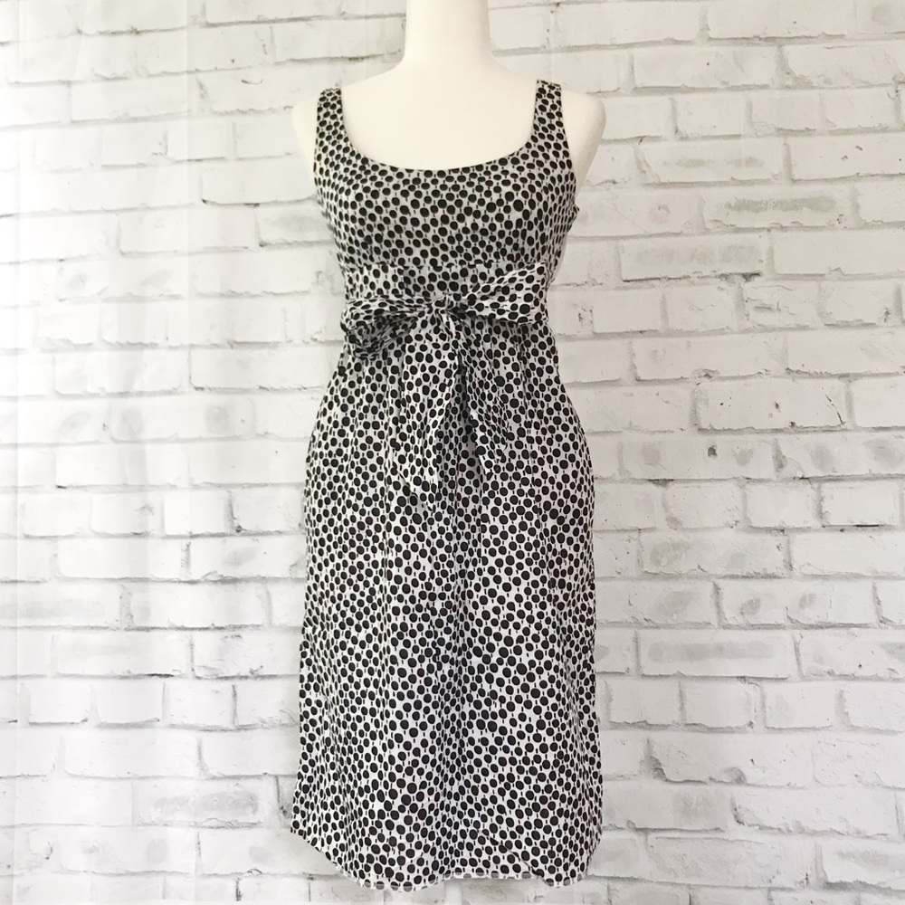 Diane von Furstenburg | B&W Print Cotton Dress